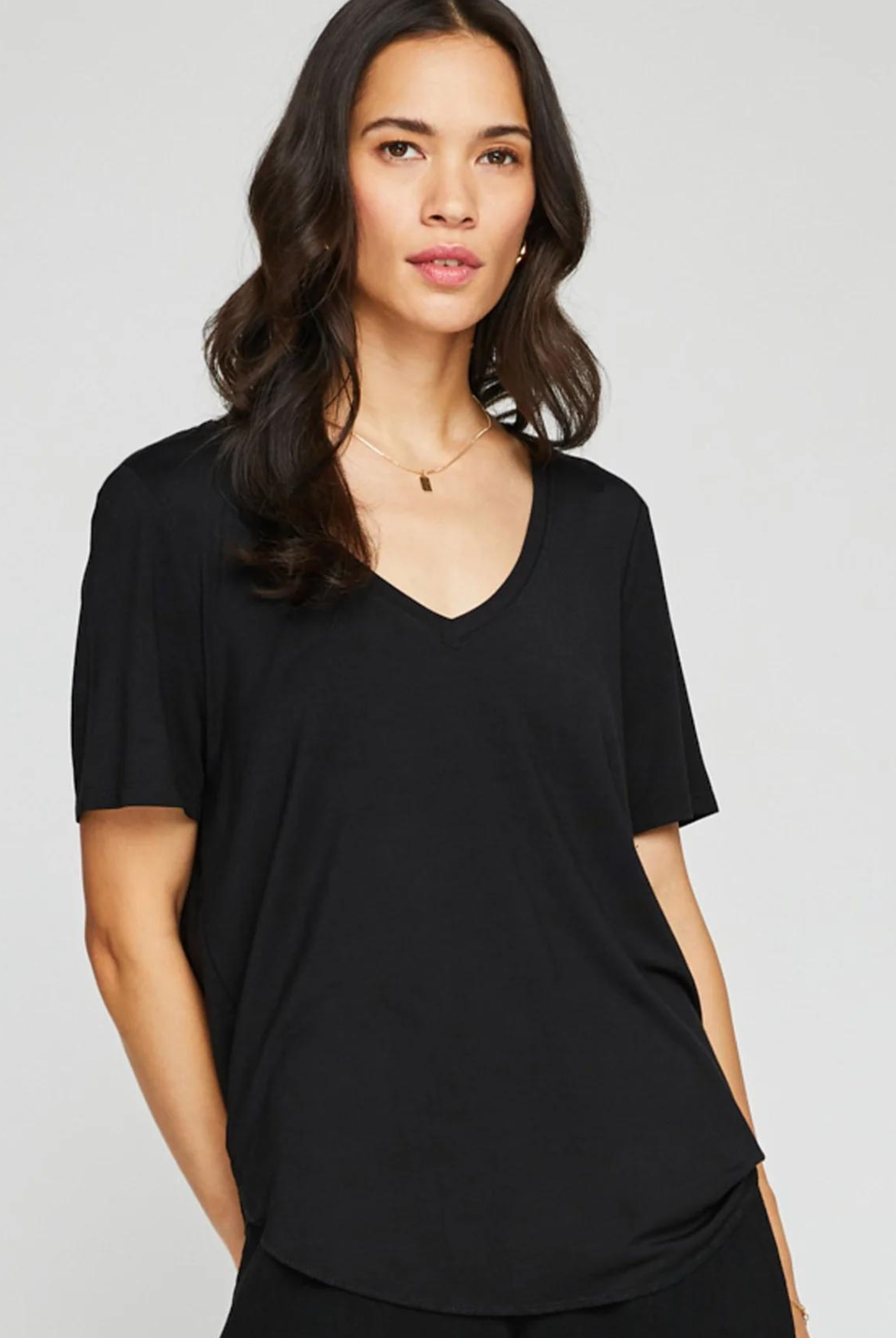 Gentle Fawn Lewis Tee. The Lewis tee is a Gentle Fawn classic designed for every day. Made of super soft EcoVero rayon jersey, it’s a closet essential you’ll want in every color.