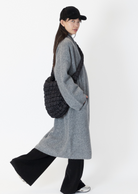 Lyla & Luxe Large Quilt Bag.Constructed from quilted fabric, this large quilt bag exudes a cozy yet sophisticated aesthetic. Its spacious interior makes it perfect for carrying daily essentials, while the quilted texture adds visual interest and dimension to any outfit. Whether used as a stylish carry-all for errands or as a statement piece for a night out, the large quilt bag combines functionality with on-trend flair, making it a versatile must-have accessory.