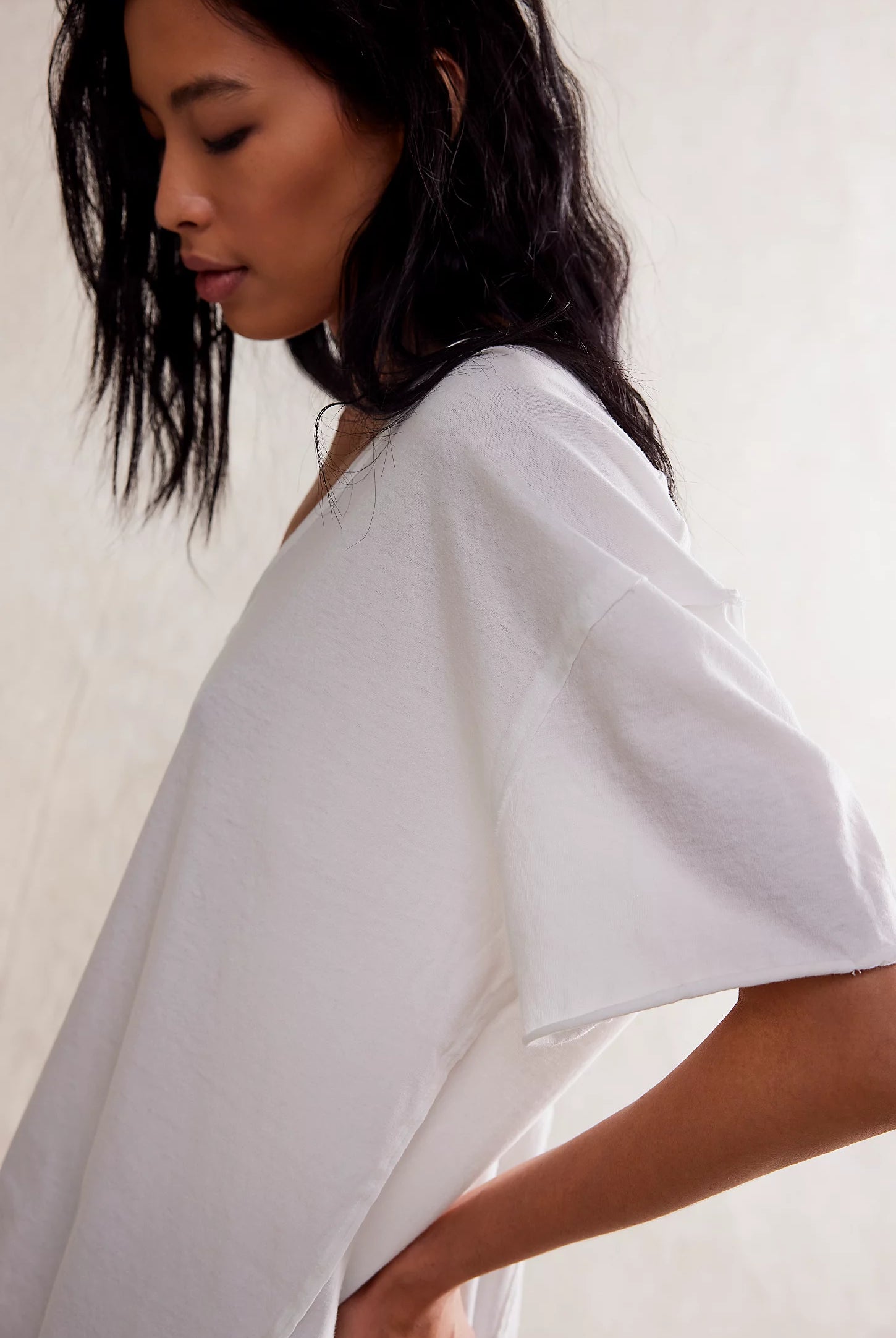 Basic Ivory Tee Timeless Style for every season Hamilton Ontario Womens Fashion