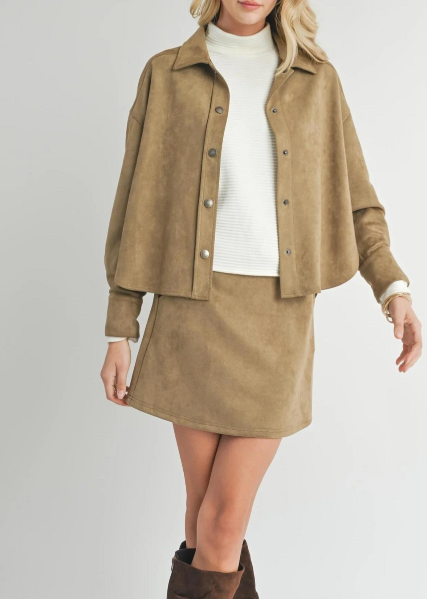 Tuscany striped shearling jacket on sale