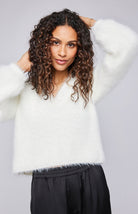 White Sweater Canadian Women's Fashion Boutique Ontario Hamilton Shop Small 