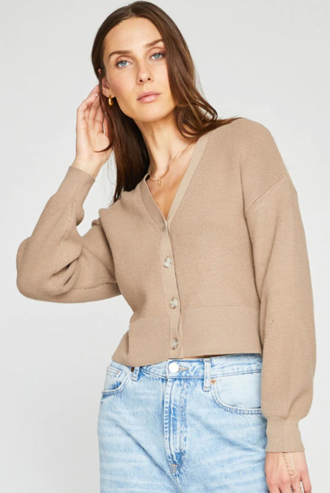 Gentle Fawn Orville Sweater- Loden <p><span>The Orville cardigan is made of a super soft heathered yarn. Wear it as is or layered over a tank for an effortless look.