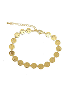 Ella & Lett Happy Face Chain Bracelet