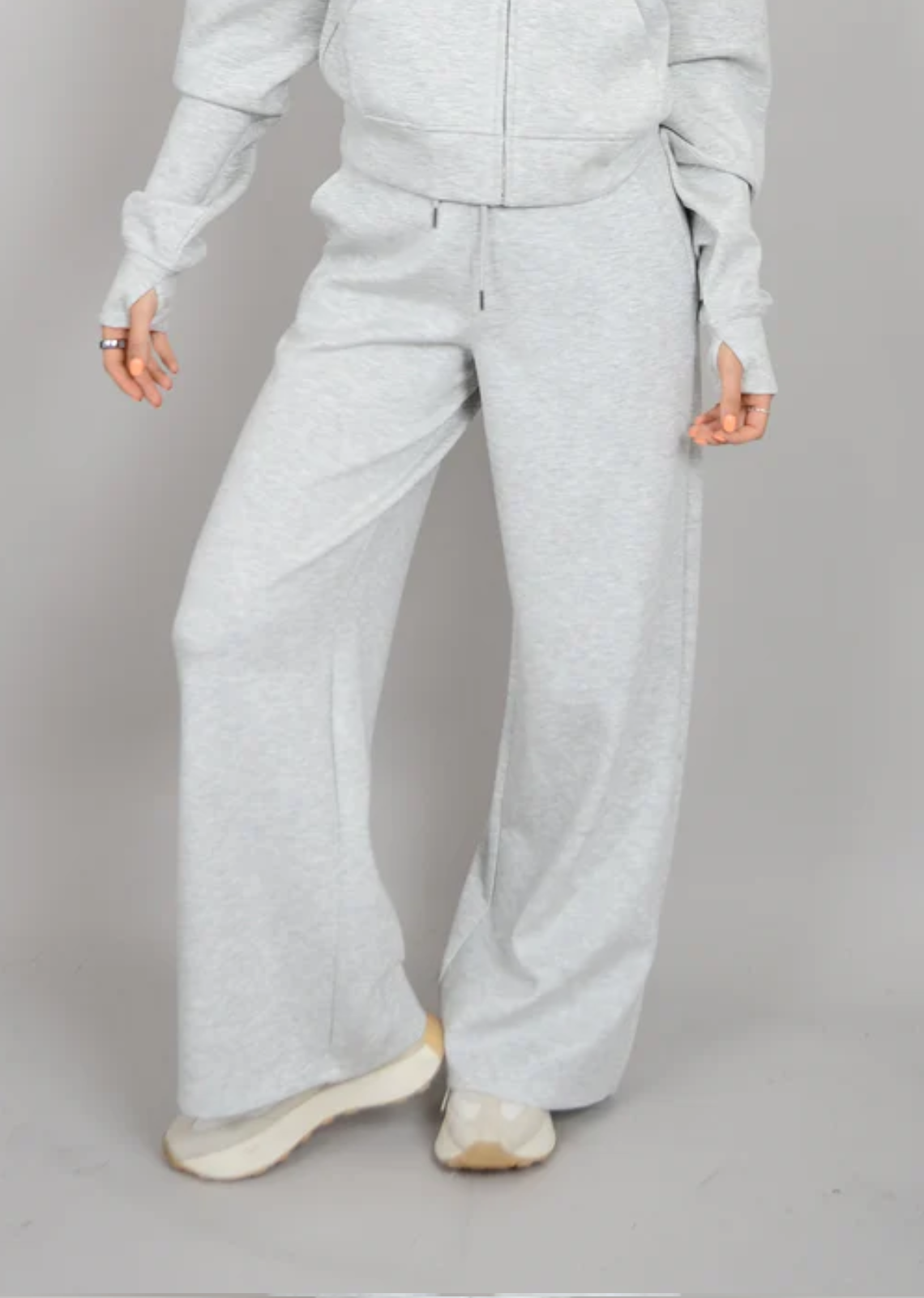 RD Style Vae Soft Knit Drawstring Pants Grey – Lee & Me Boutique