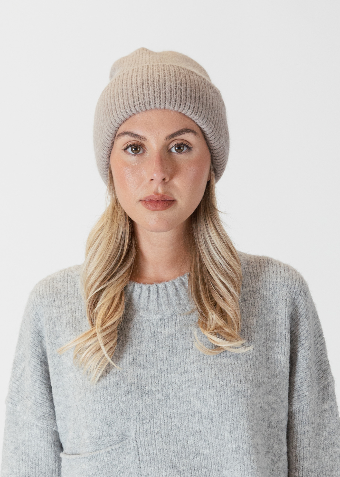 Lyla & Luxe Apres Ski Hat- Camel