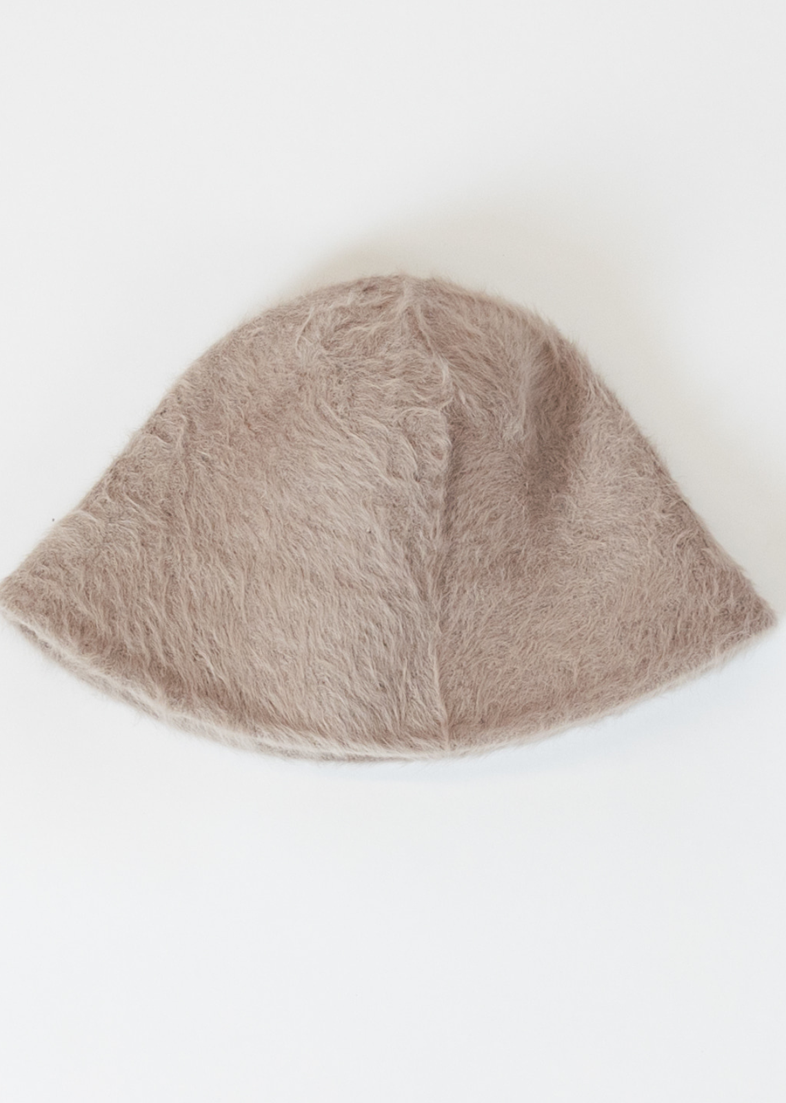 Lyla & Luxe Fuzzy Bucket Hat- Driftwood