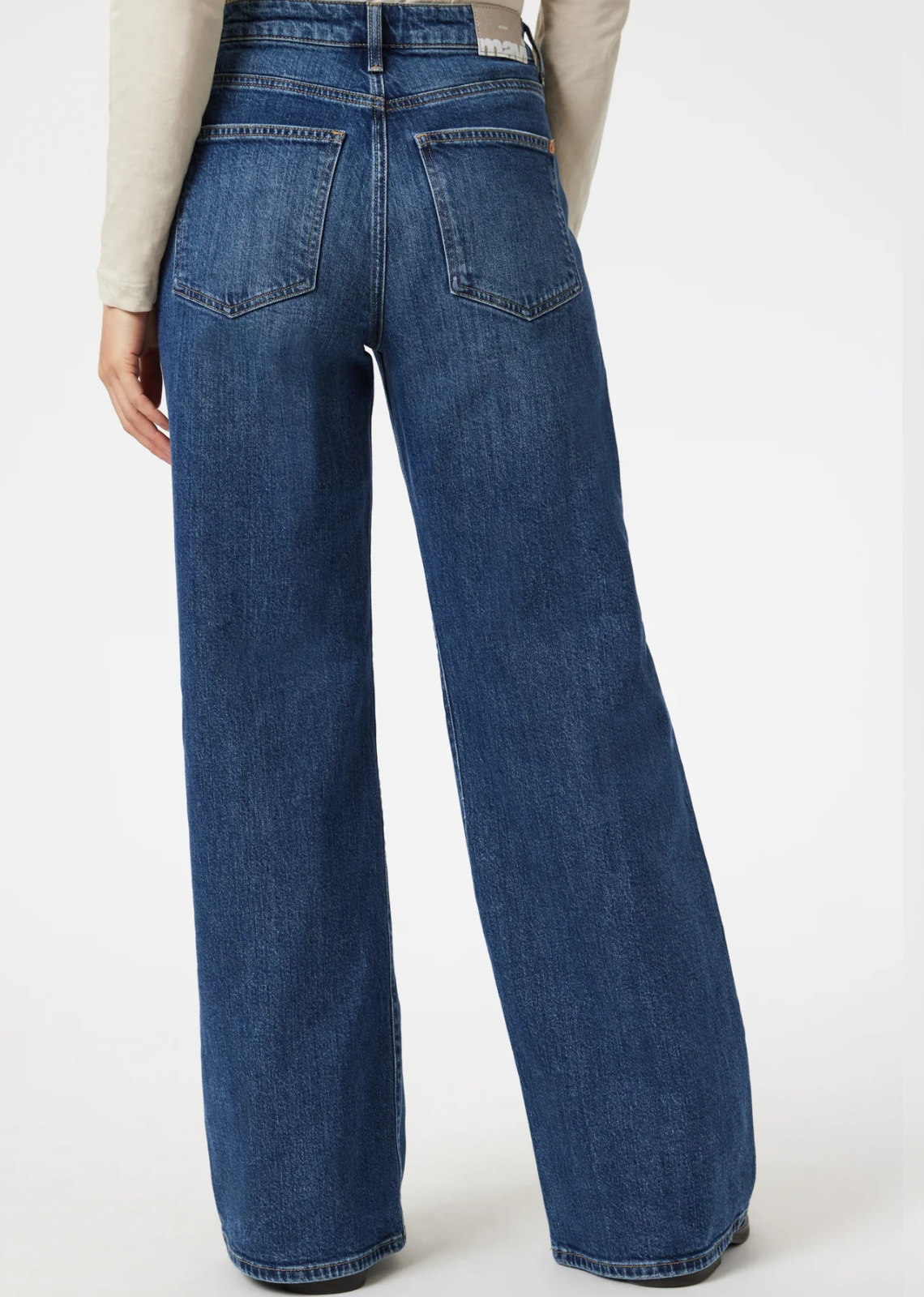 Mavi Florida Midrise wide leg jeans Midnight – Lee Me Boutique