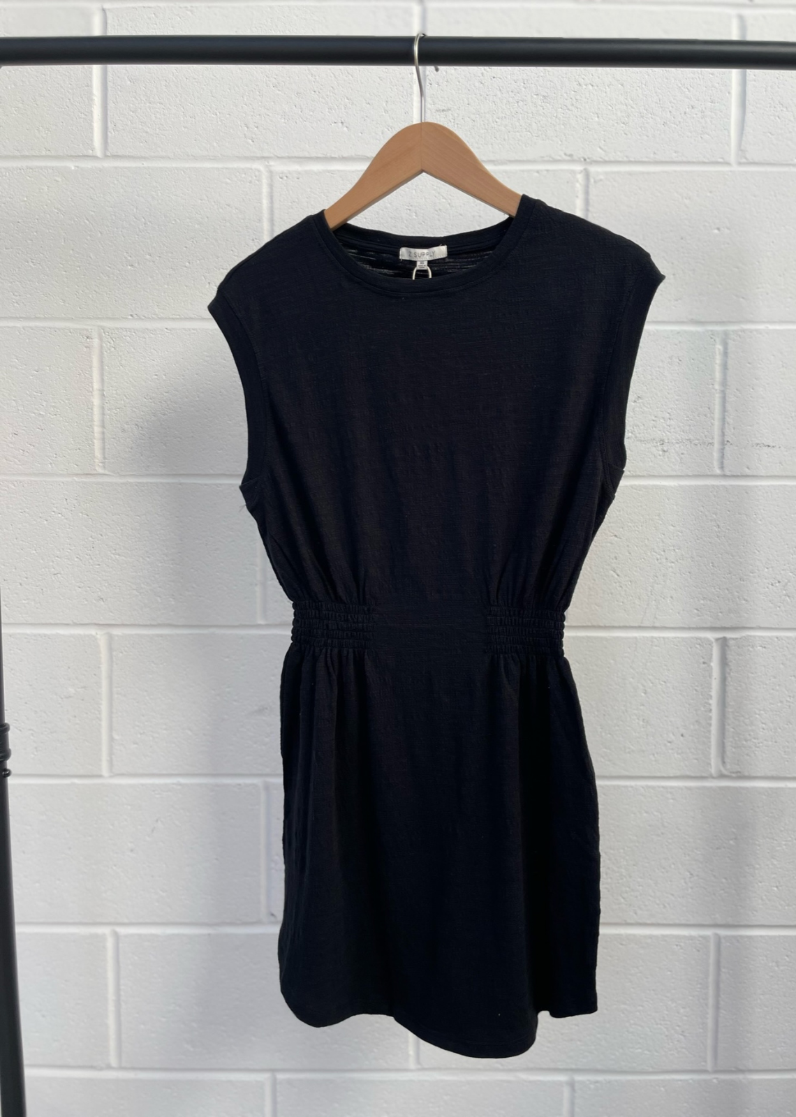 Z Supply Rowan Textured Knit Dress - Black