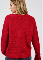 Textured Sweater Red Fall 2024 trends