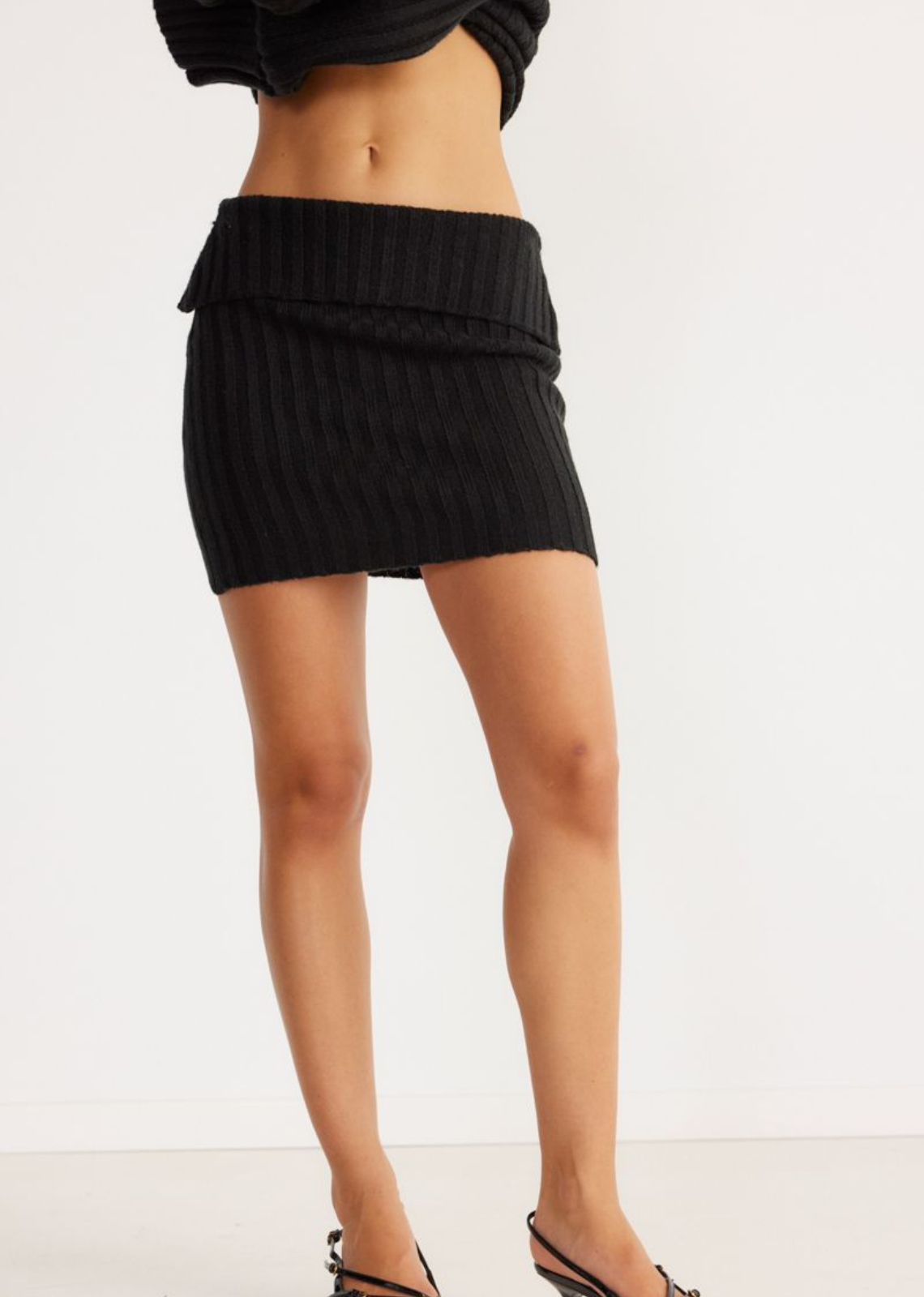 Sundays The Label Brooks Mini Skirt- Black