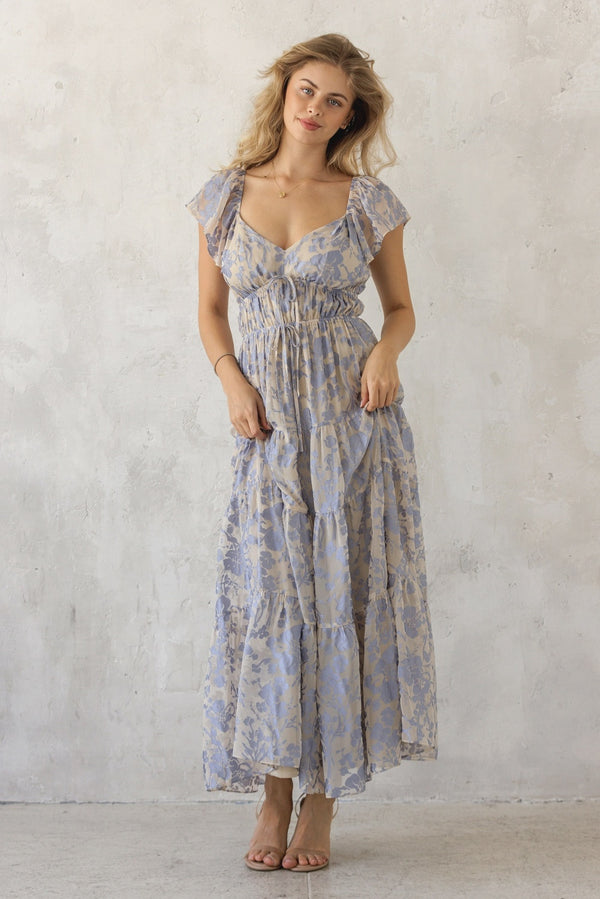 The Next Ruffle Sleeve Maxi