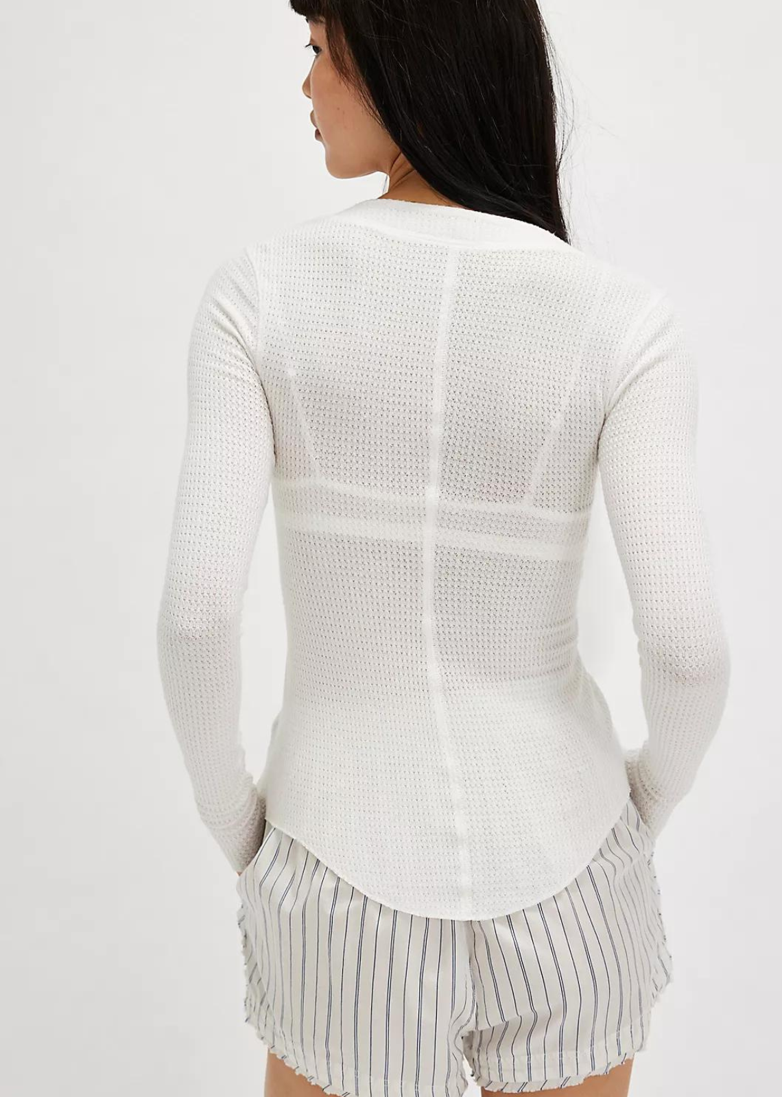 Free people waffle knit sweater online