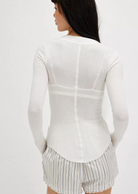 Going Places Basic White Cardigan Waffle Knit Local Small Business Hamilton Ontario Burlington Ontario
