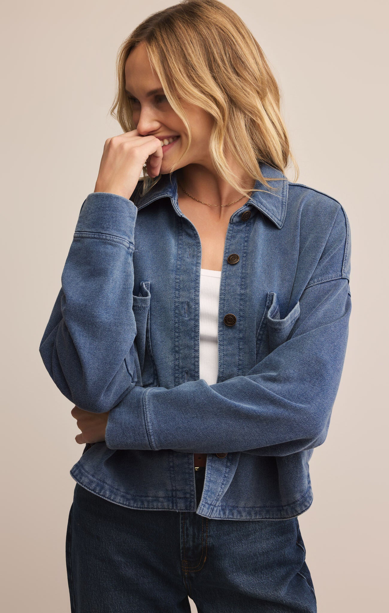 chai♡様　na.e WashingDenimShirt_Light Blue Washing Denim Shirt_Light Blue | Na.e