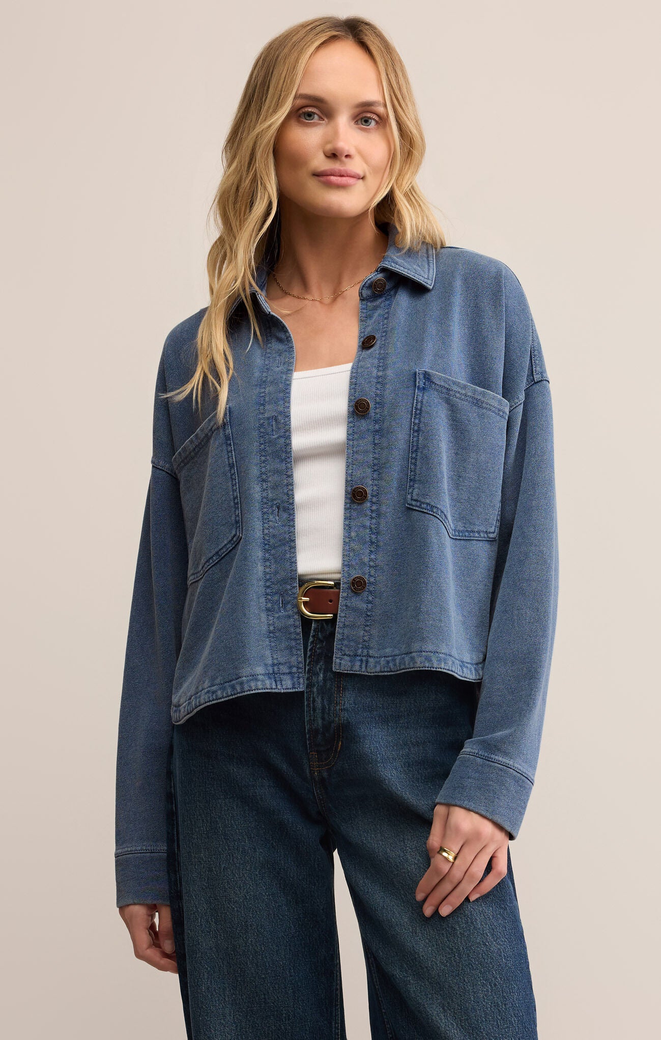 ジャケット・アウター NOUNLESS ORGANIC COTTON DENIM JACKET ORGANIC COTTON DENIM JACKET – NOUNLESS