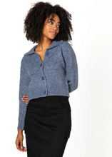 Load image into Gallery viewer, C&#39;est Moi Cropped Knit Cardigan
