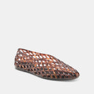 tortoise jelly woven flat 