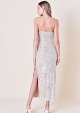 Load image into Gallery viewer, Marie Sequin Maxi Dress

