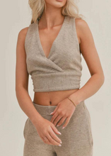 Load image into Gallery viewer, Sage The Label Novella Tie Back Crop Top
