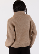 Load image into Gallery viewer, Lyla &amp; Luxe Evolet Mock Neck Sweater
