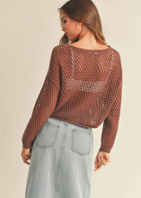 Load image into Gallery viewer, Cara Crochet Top
