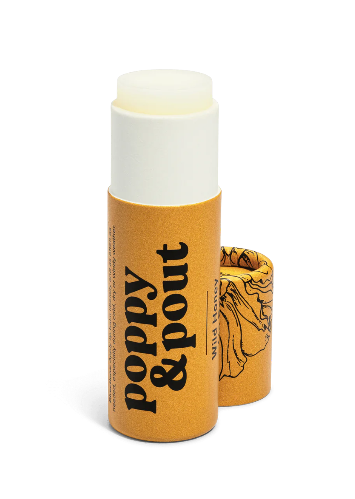 Poppy Pout Lip Balm Wild Honey Lee Me Boutique