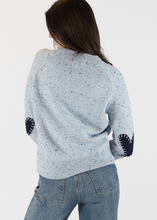 Load image into Gallery viewer, Lyla &amp; Luxe Philippa Fleck Heart Crew Neck
