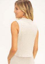 Load image into Gallery viewer, Project Social T Joanna Sweater Rib Tank
