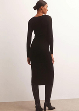 Load image into Gallery viewer, Z Supply Liza Sweater Mesh Midi Dress
