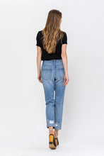 Load image into Gallery viewer, Flying Monkey Button Up Boyfriend Jeans
