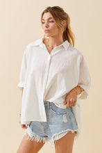 Load image into Gallery viewer, Summer Oversized Button Down Shirt
