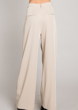 Load image into Gallery viewer, Allie Soft Drapey Twill Wide Leg Pants
