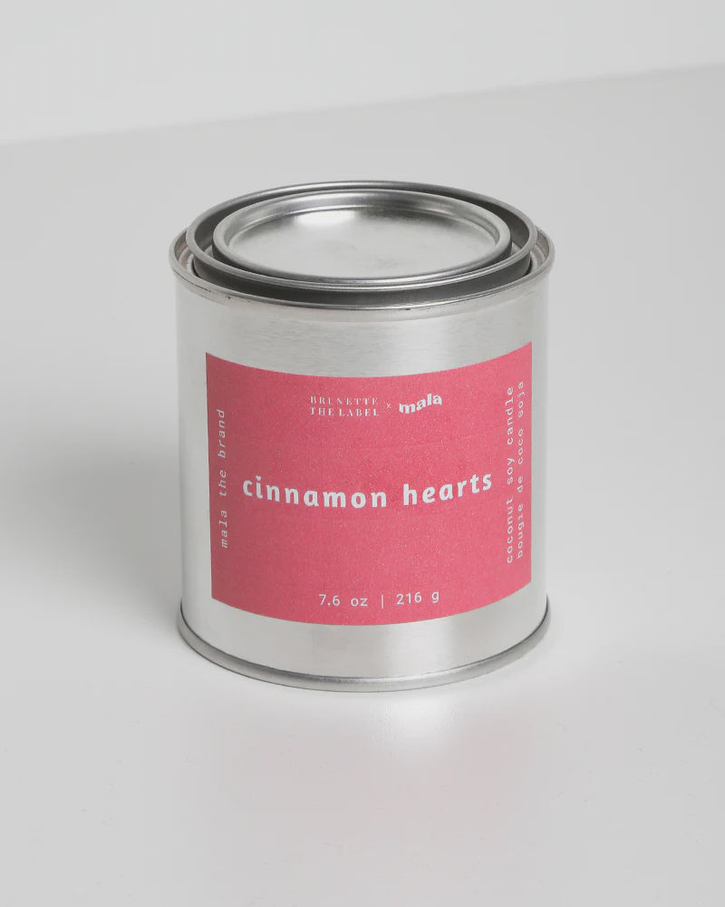 Brunette The Label x Mala | The Cinnamon Hearts Candle