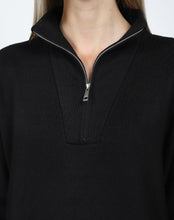 Load image into Gallery viewer, Brunette The Label Not Your Boyfriends Knit Half Zip
