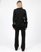Load image into Gallery viewer, Brunette The Label Ribbed Oversized Cardigan
