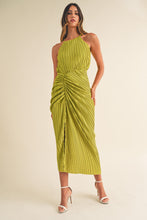 Load image into Gallery viewer, The Lexi Pleated Midi Dress
