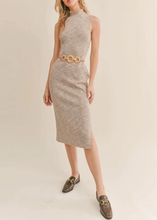Load image into Gallery viewer, Sage The Label Vintage Heart Turtleneck Midi Dress
