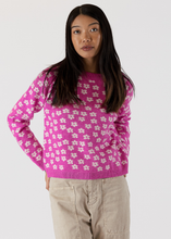 Load image into Gallery viewer, Lyla &amp; Luxe Jane Flower Sweater
