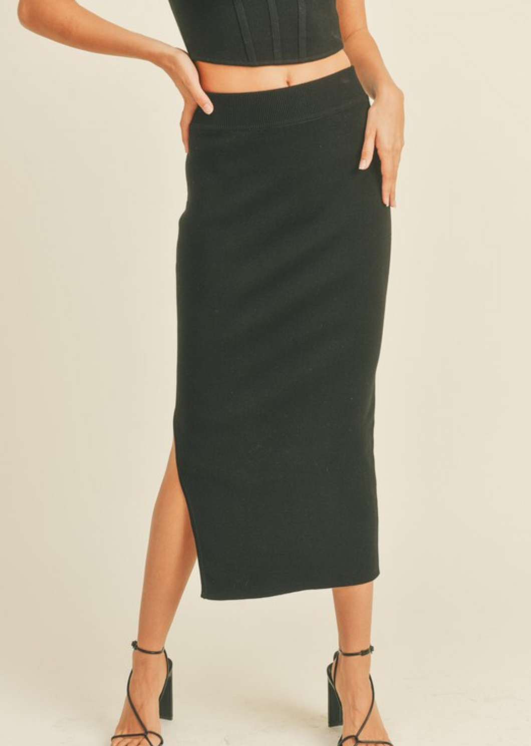 Miou Muse Knit Skirt