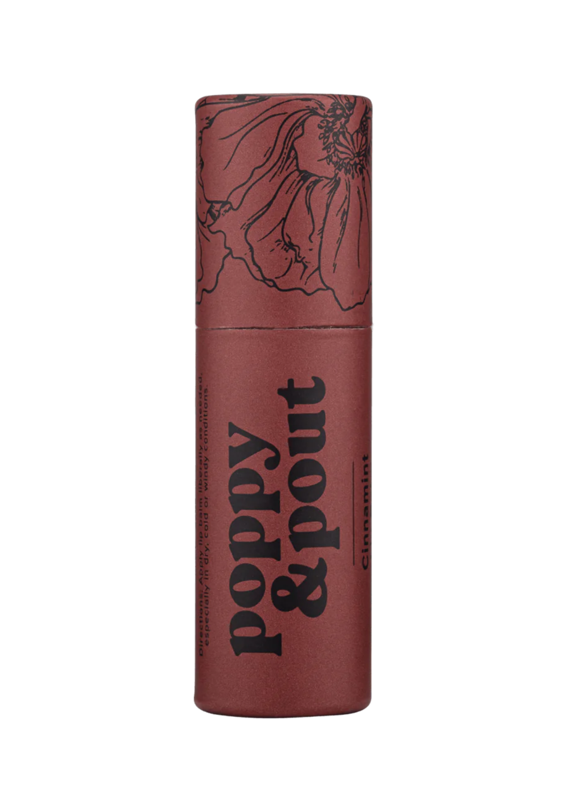 Poppy Pout Lip Balm Cinnamint Lee Me Boutique