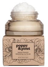 Load image into Gallery viewer, Poppy &amp; Pout Lip Scrub, Island Coconut
