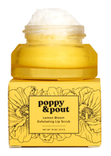 Load image into Gallery viewer, Poppy &amp; Scrub Sugar Lip Scrub, Lemon Bloom
