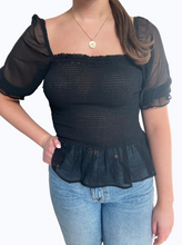 Load image into Gallery viewer, Kristi Smocked Top

