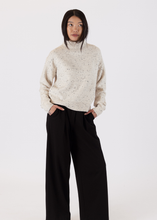 Load image into Gallery viewer, Lyla &amp; Luxe Macy Fleck Mock Neck Sweater
