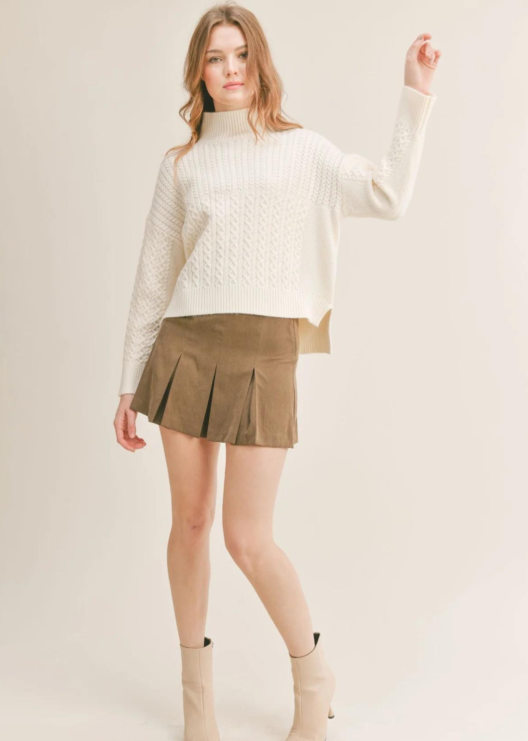 Sadie & Sage Liss Turtleneck Sweater
