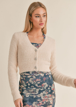 Load image into Gallery viewer, Sage The Label Cressida Rhinestone Cropped Cardi
