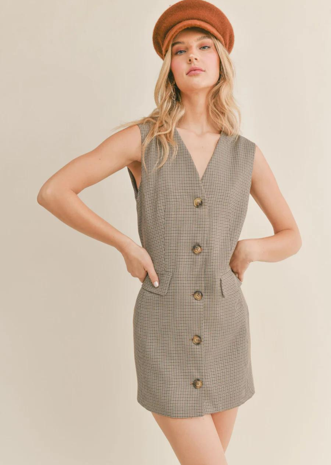Sage The Label Mirabel Cutout Blazer Dress
