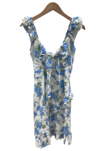Load image into Gallery viewer, Tanya Floral Print Front Tie Mini Dress
