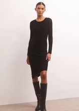 Load image into Gallery viewer, Z Supply Liza Sweater Mesh Midi Dress
