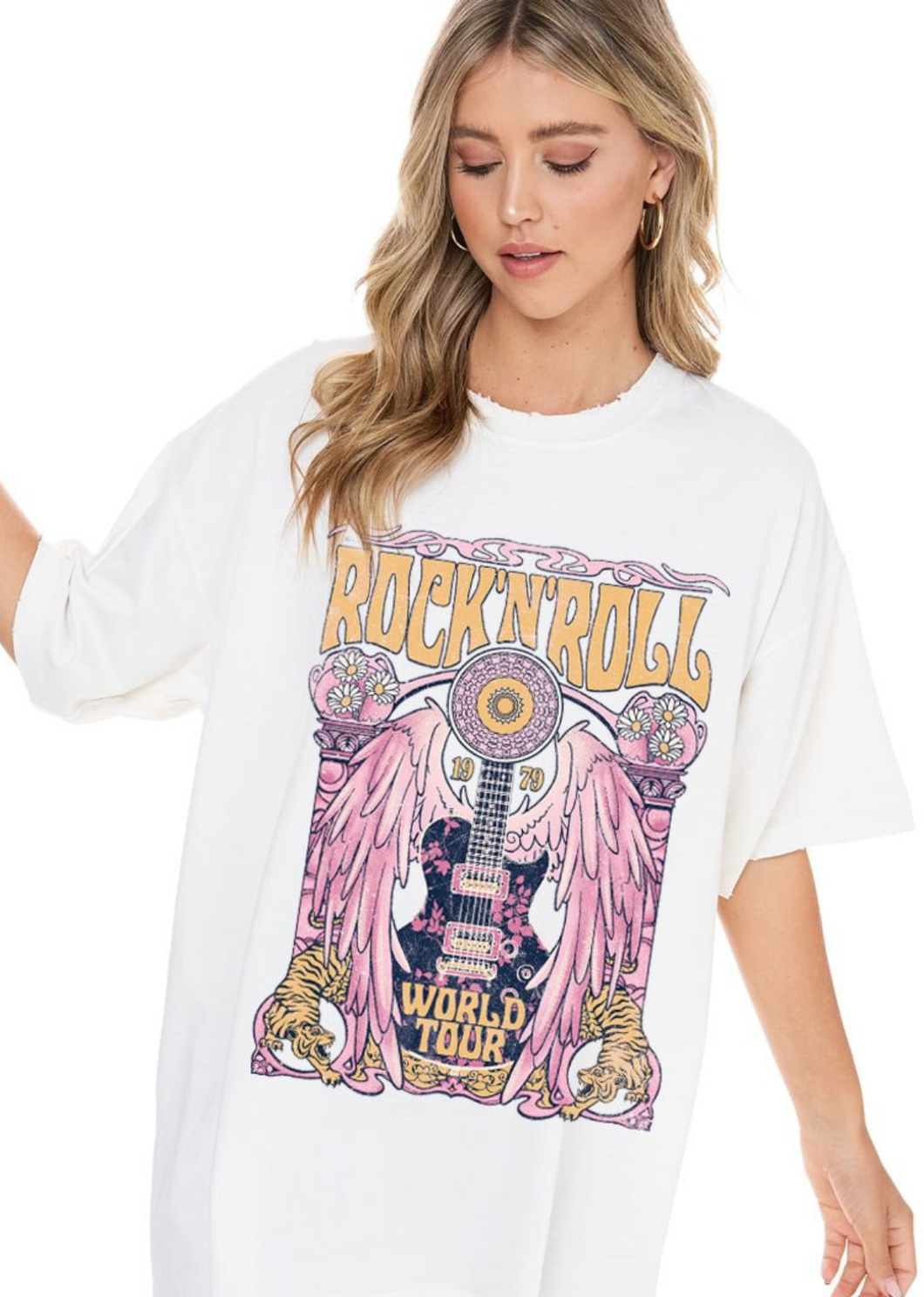 Rock N Roll World Tour 1979 Graphic Tee